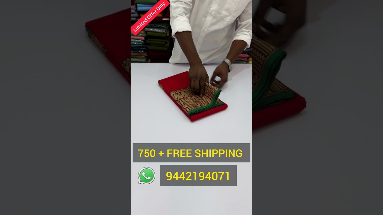 Narayanpet Cotton Sarees just at 750+Free shipping | Pure Cotton Sarees 