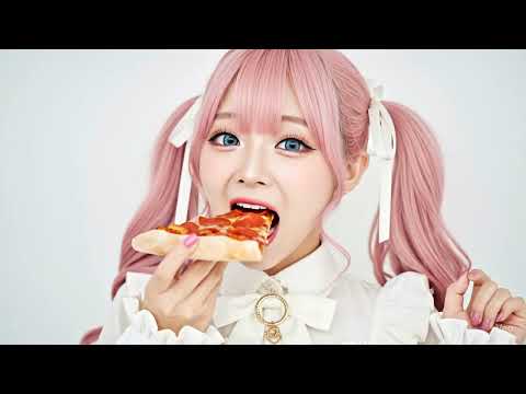 【ASMR】とろ〜りチーズ♡ピザを頬張る咀嚼音｜カリッ＆もちもち食感