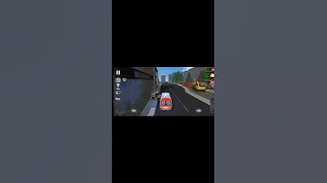 Emergency Ambulance Simulator gameplay  #SkisoSoftOU #OddmanGames #shortvideo  #car #ambulance game