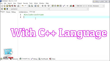 Multiplication Table With C and C++ Language ||