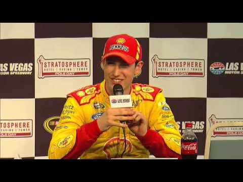 Joey Logano Las Vegas 2014 Pole Winner