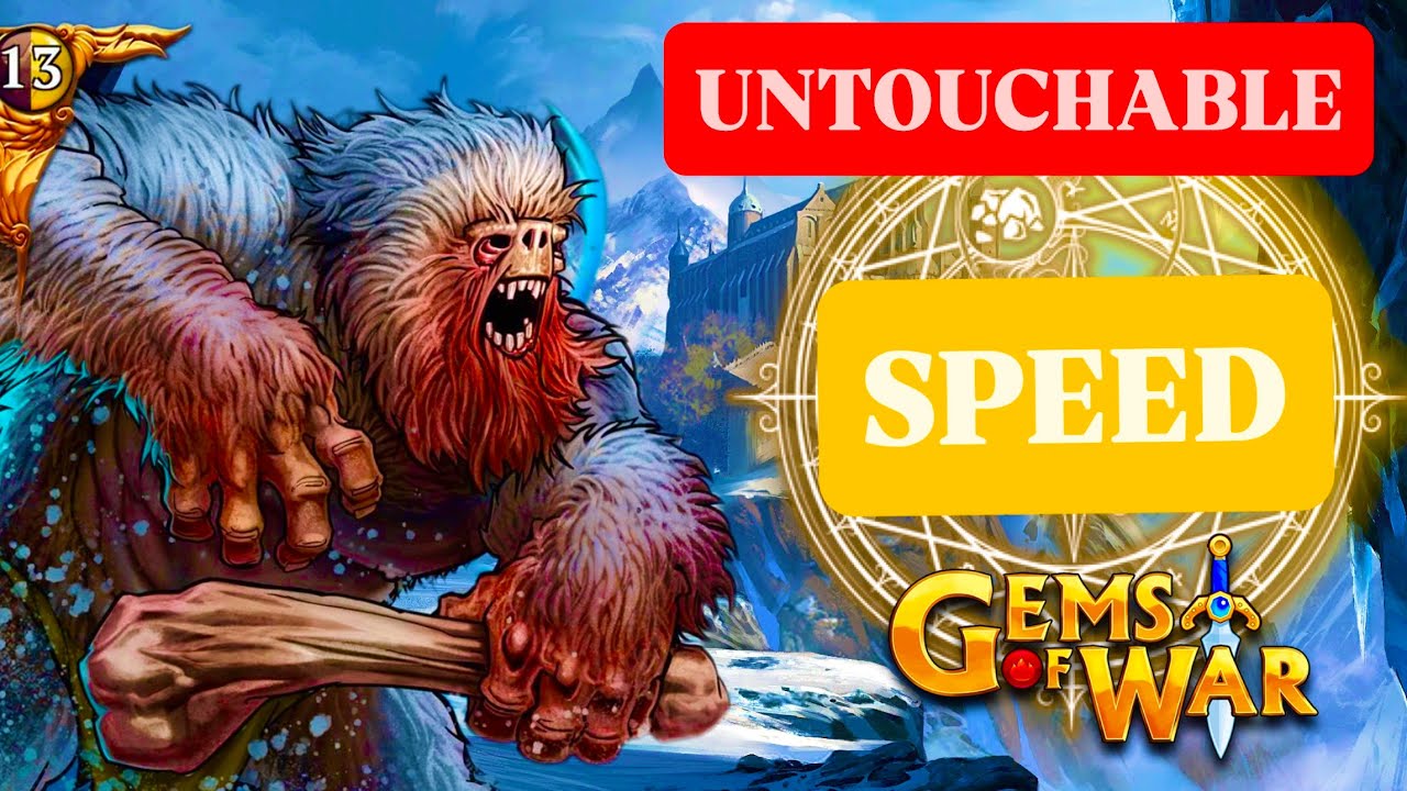 ЙЕТИ ИЛИ НЕТ? Супербыстрые команды Gems of War Tower of Doom | Обзор нового PVP-сезона Urskaya Un...