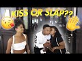 KISS OR SLAP ME!! 👋😘 | PUBLIC INTERVIEW Galleria Mall