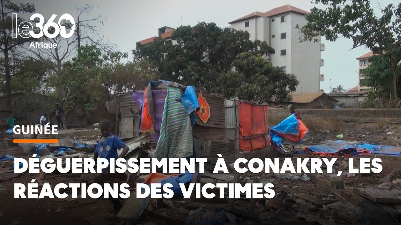 Conakry: les victimes du déguerpissement témoignent de leur souffrance