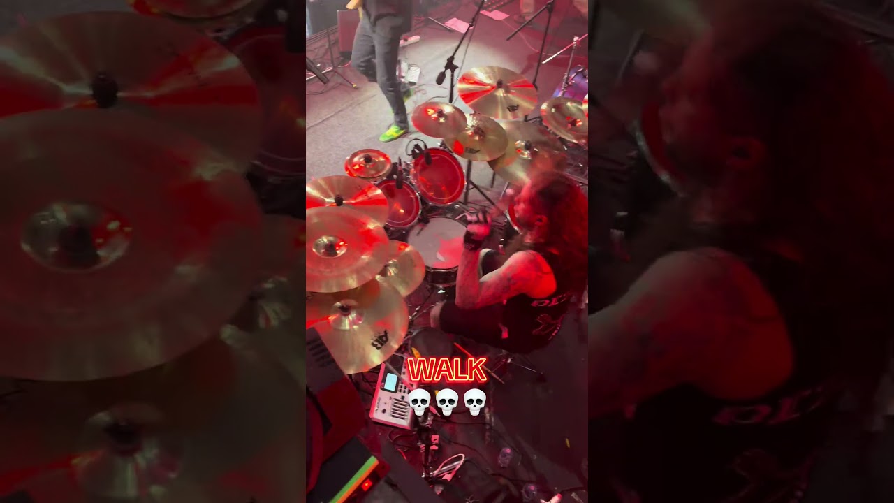 Pantera – Walk, Дмитрий Фискин, Chang Cymbals AB Rock 