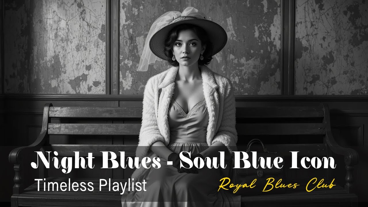 Night Blues - Classic Soul Blues Ballad (1950 Style) Lyric Video