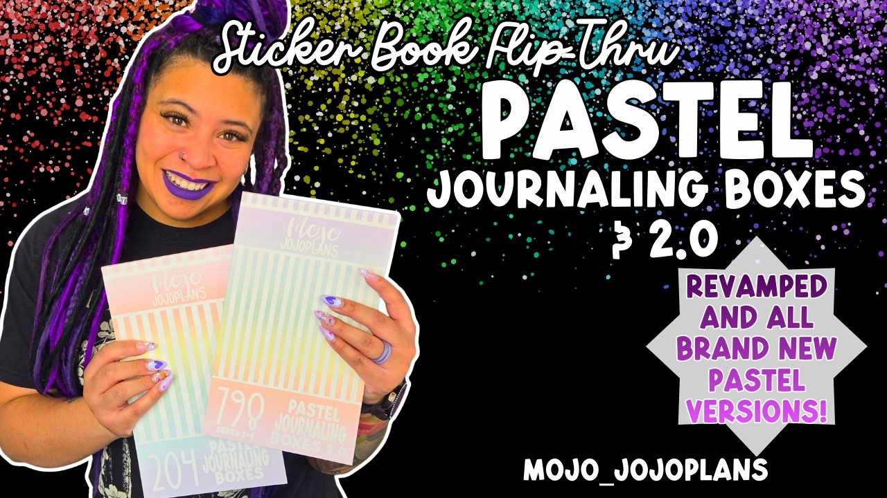 Новые пастельные коробки для ведения дневника и альбом для наклеек Journaling 2.0 с возможностью ...