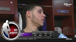 Lonzo Ball on if LaVar's comments affect him: 'I just play basketball' | NBA on ESPN
