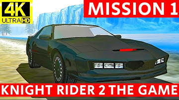 Knight Rider 2: The Game - Mission 1 - The Mountains - Full Walkthrough No Commentary 2160p 4K UHD