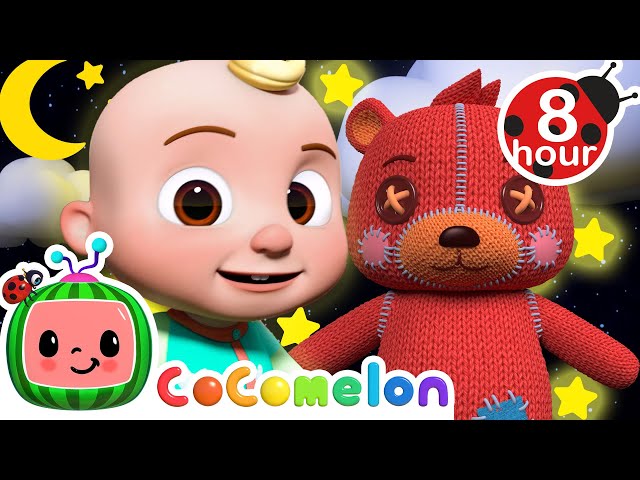 Rockabye Baby u0026 Teddy Bear! 8 Hours | JJ's Bedtime Lullabies | Cocomelon Nursery Rhymes u0026 Kids Songs class=