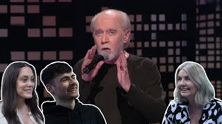 BRITISH FAMILY REACTS | George Carlin | Life Is Worth Losing  Dumb Americans