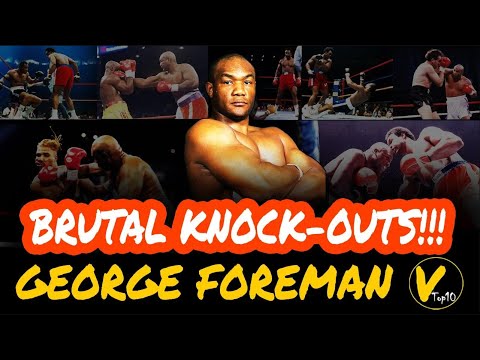 10 George Foreman Greatest Knockouts
