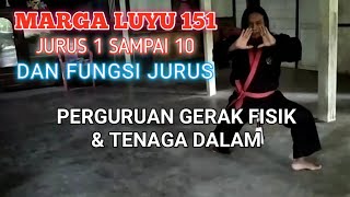 MARGA LUYU 151 !!! JURUS 1 SAMPAI 10 DAN FUNGSINYA