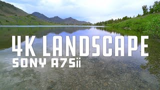 Scenic High Alpine Lake, Sony a7sii 4k