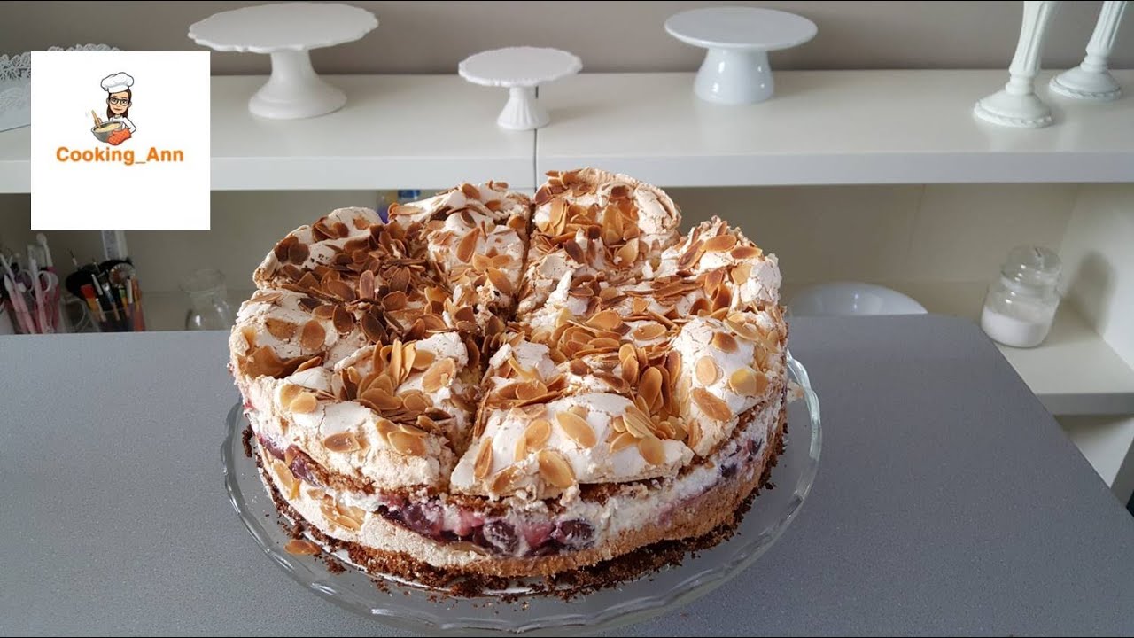 Himmelstorte Selber Machen Kirsch Baiser Torte Make Heaven Cake Yourself Simple Tutorial Youtube