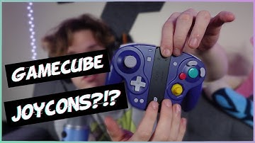 WHO CUT MY GAMECUBE CONTROLLER IN HALF?!? DOYOKY GameCube Joycons Review!