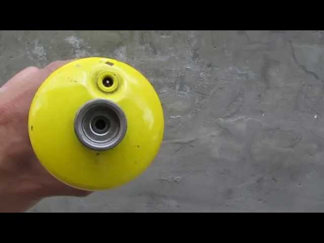 How to make a Valve opener tool for propane canister, car tires
