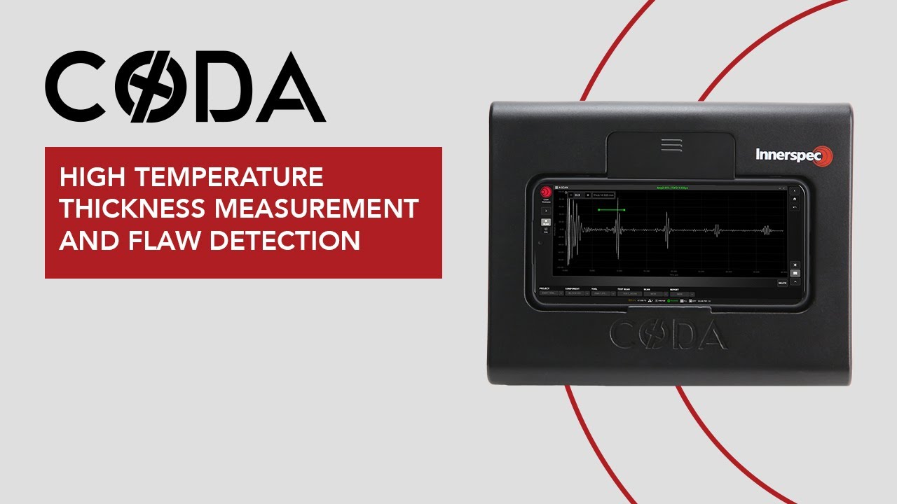 CODA (EMAT, DCUT, UT): HIGH-TEMPERATURE THICKNESS MEASUREMENT AND FLAW DETECTION