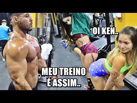 O KEN BUGOU TODOS COM SUA FORÇA E SHAPE