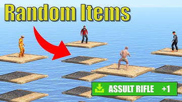 RUST but I get a RANDOM ITEM Every 10 Seconds..