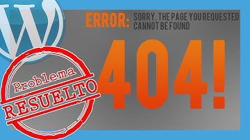 💙 #ERROR 404 #Wordpress #SOLUCION Español