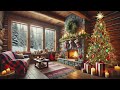 20 Minutes of Traditional Christmas Music with Beautiful Christmas Tree and Fireplace