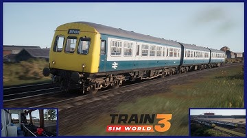 Class 101 cab ride (2D11 Saltburn to Darlington) ~ Train Sim World 3 (Tees Valley Line)