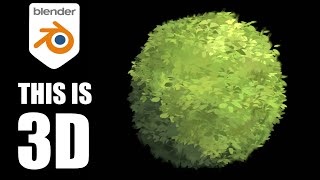 Anime Stylized Trees and Leaves | Blender Tutorial screenshot 1