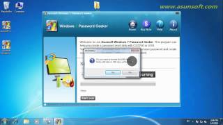 Create a Windows 7 Password Reset Disk with USB Flash Drive