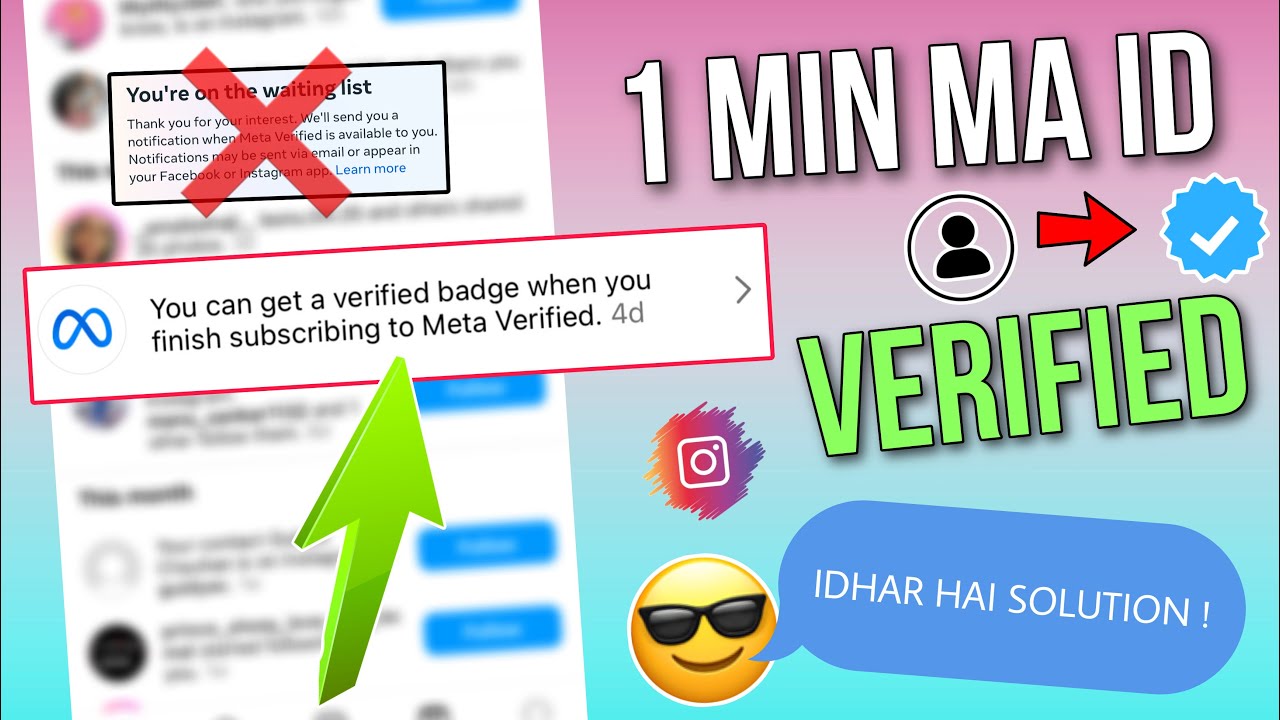 You Can Get a Verified Badge When You Finish Subscribing To Meta ...