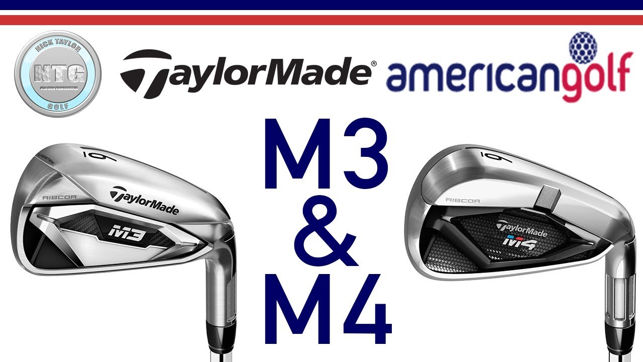 Taylormade M3 & M4 irons Club Review American Golf YouTube