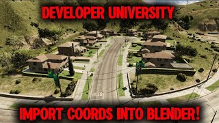 How To Import FiveM Coords and YMAPs Into Blender | Developer University