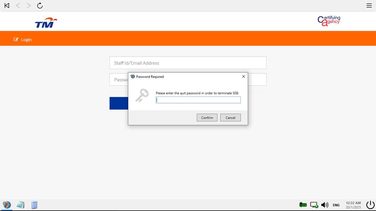 [Lab Requirement] Windows 10 or 11 using Safe Exam Browser for CA Examination