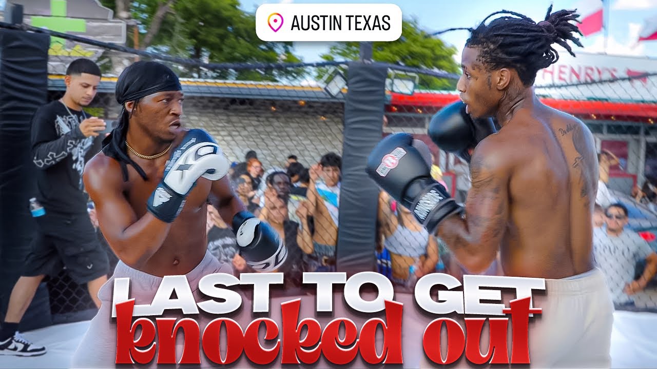 LAST TO GET KNOCKED OUT IN AUSTIN TX😳…