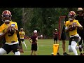 Commanders Training Camp DAY 2 HIGHLIGHTS: Jayden Daniels showcases NASTY FOOTWORK & Touch