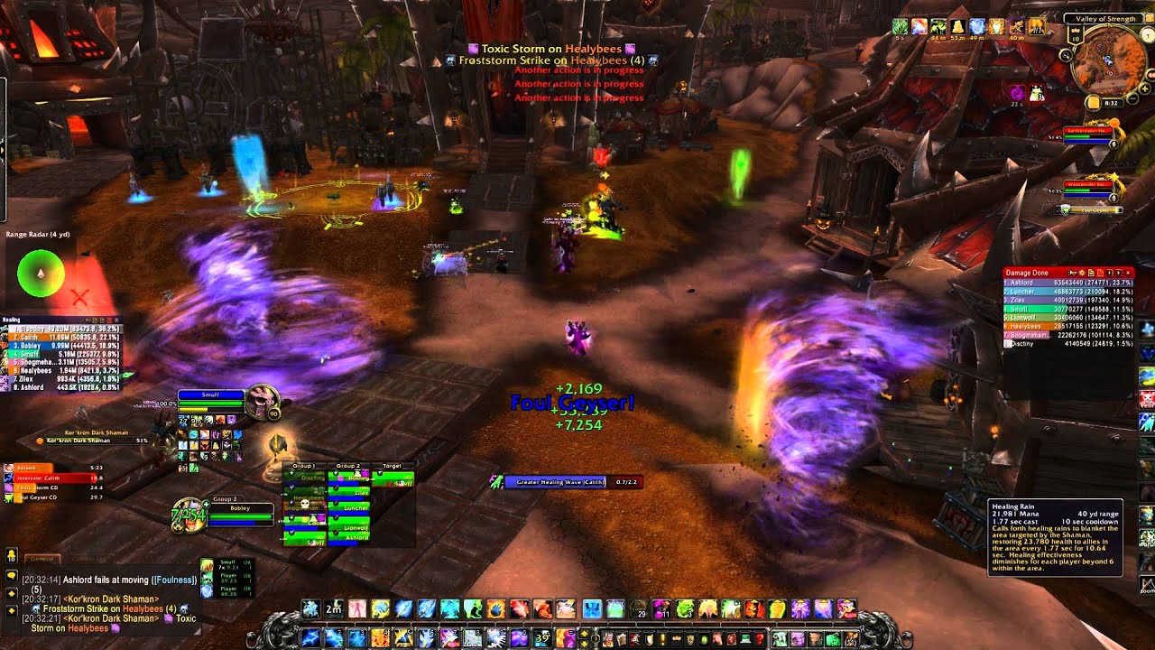 Kor'kron Dark Shaman v Fallen kings