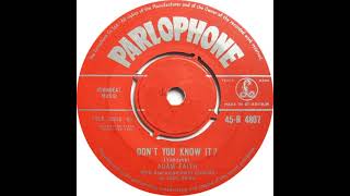 UK New Entry 1961 (174) Adam Faith - Don't You Know It?