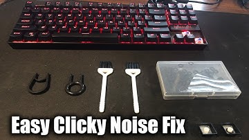How to Quiet Down Clicky Mechanical Keyboards!