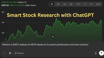 How to Research Stocks Using ChatGPT with Simple Prompts