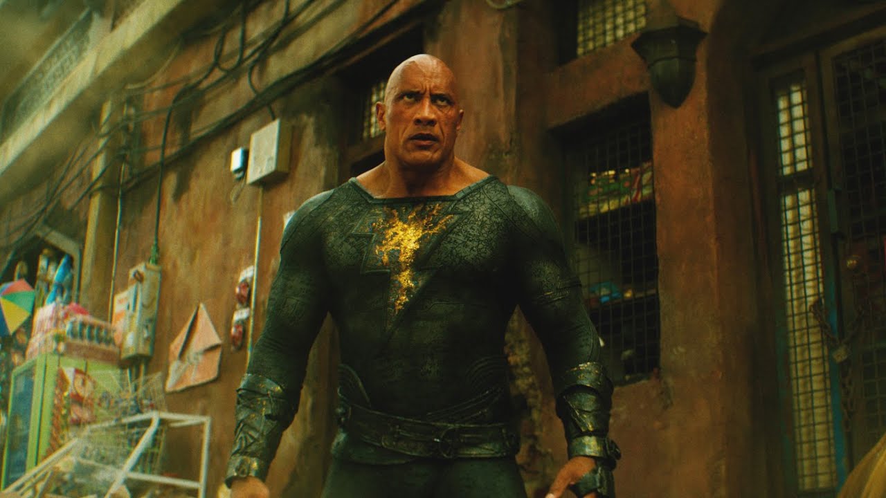 THE ROCK: BLACK ADAM FOI MOLDADO POR ELE.