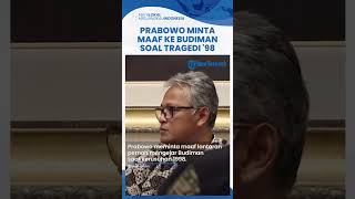 Prabowo Subianto Sampaikan Permintaan Maaf ke Budiman Sudjatmiko Buntut Kerusuhan 98