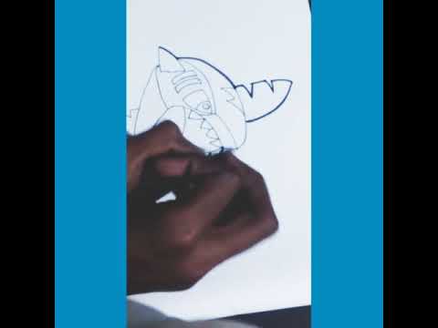 How to draw pokemon sharpedo 