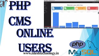 #35. Display Online Users | CMS Project Tutorial | PHP and MySQL | CMS Blog Application | 2020