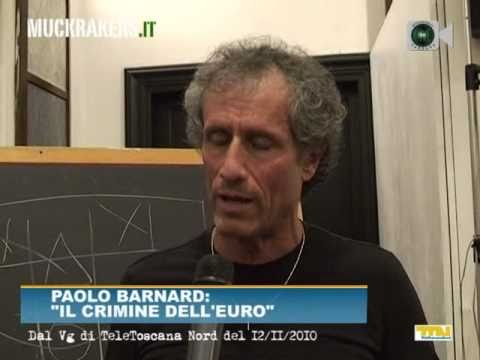 Paolo Barnard a Carrara "Il pi grande crimine" - d...