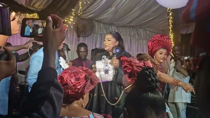 MERCY AIGBE AND KEMI AFOLABI AT ALESH 30TH BIRTHDAY