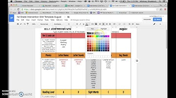 RTI Intervention Grid on Google Drive: Part 3
