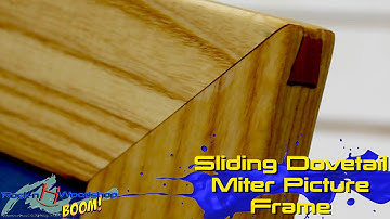 Half Blind Sliding Dovetail Miter