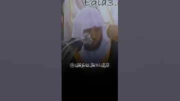 تلاوة من القرآن الكريم بصوت الشيخ ماهر المعيقلي | سورة الأعراف من آية ١٩١ إلى آية ١٩٦ | تلاوة رائعة