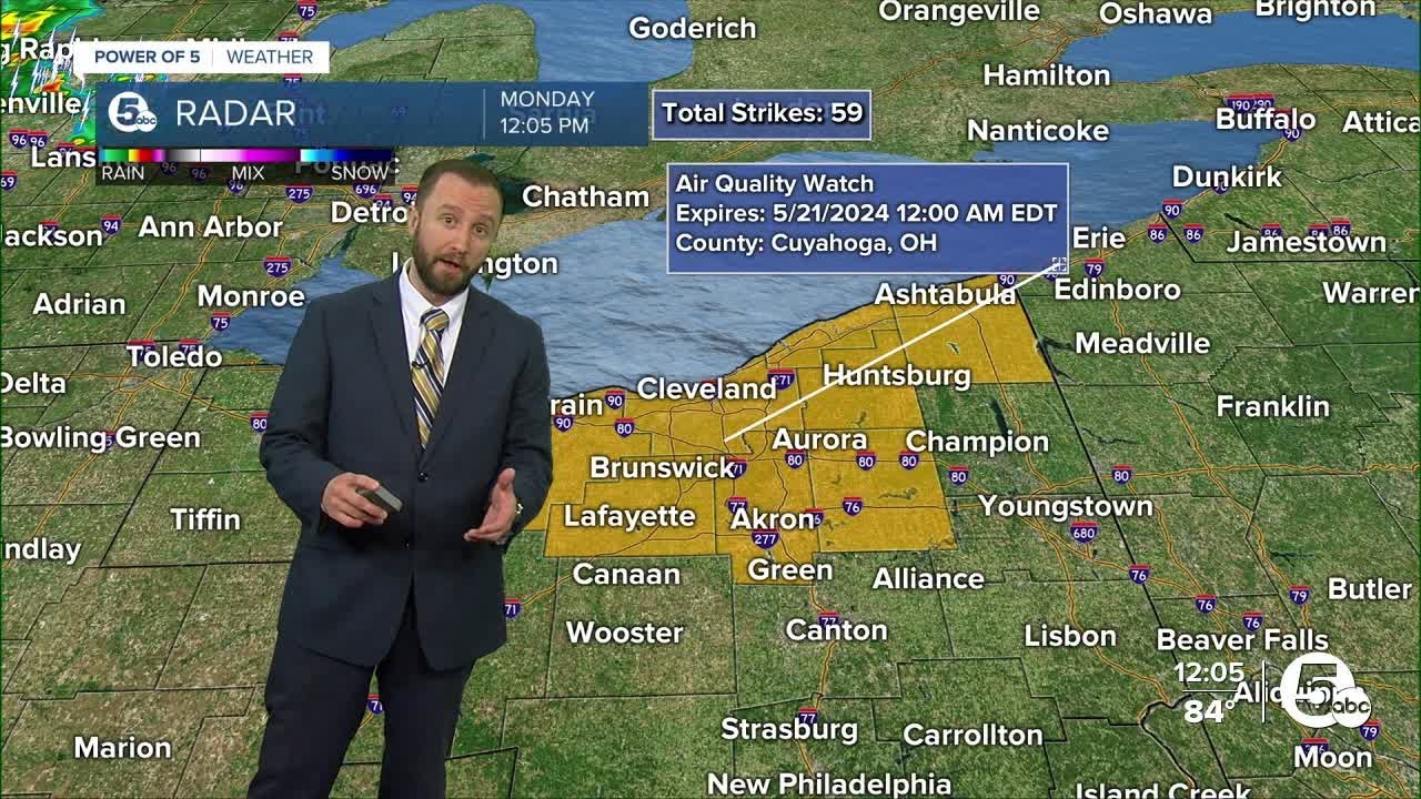 Air Quality Advisory issued for multiple Northeast Ohio counties - YouTube