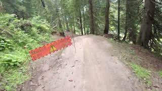 Fluid // Blue trail // Chatel bikepark // 2025